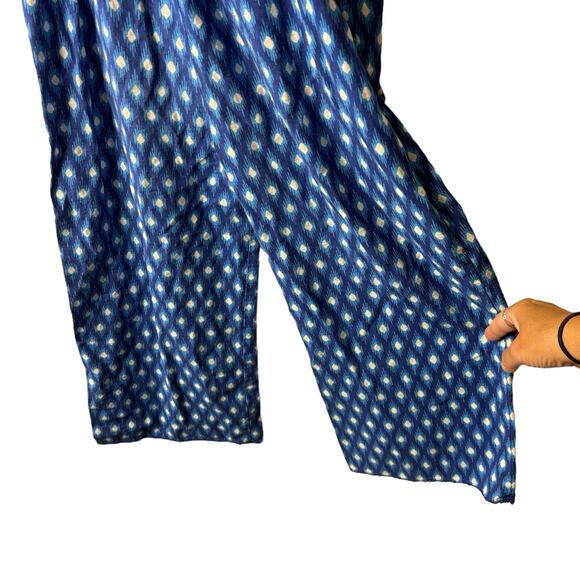 Boden Little Girl Jumper Blue Print Summer Straps Preppy Fun Cutie 9-10 yrs - Picture 5 of 9